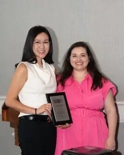 Washington Eye Institute award photo
