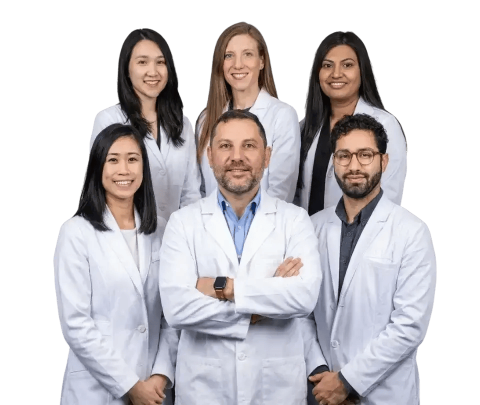 Doctor and patient consultation — Washington Eye Institute referral
